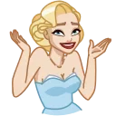 🤷‍♀️-Cutie Madeline, Telegram Sticker