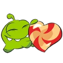 😘-Cut the Rope, Telegram Sticker