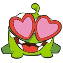 😍-Cut the Rope, Telegram Sticker