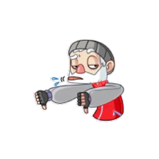 👎-КиберБомж, Telegram Sticker