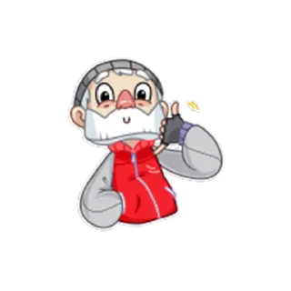 🤙-КиберБомж, Telegram Sticker