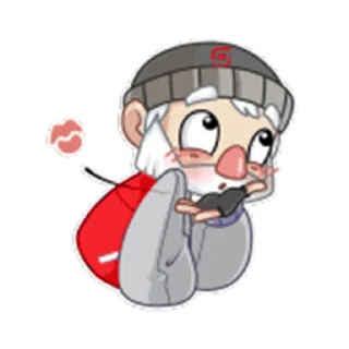 😘-КиберБомж, Telegram Sticker