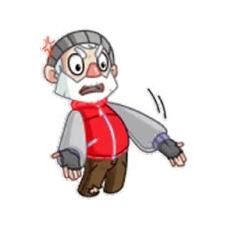 😡-КиберБомж, Telegram Sticker