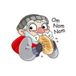 😋-КиберБомж, Telegram Sticker