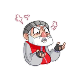 😡-КиберБомж, Telegram Sticker