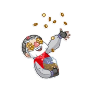 🤑-КиберБомж, Telegram Sticker
