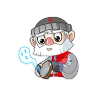 😥-КиберБомж, Telegram Sticker