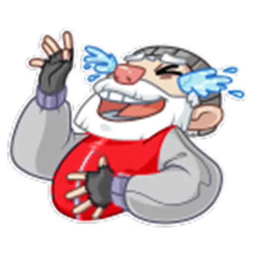 КиберБомж, telegram sticker