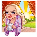 😒-Daenerys Targaryen, Telegram Sticker