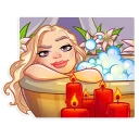 🛁-Daenerys Targaryen, Telegram Sticker