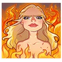 😡-Daenerys Targaryen, Telegram Sticker