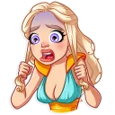 😨-Daenerys Targaryen, Telegram Sticker