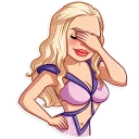😐-Daenerys Targaryen, Telegram Sticker