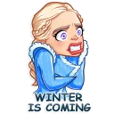😖-Daenerys Targaryen, Telegram Sticker