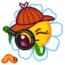 🧐-Daisy Romashka, Telegram Sticker