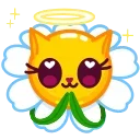 😇-Daisy Romashka, Telegram Sticker
