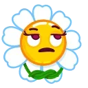🙄-Daisy Romashka, Telegram Sticker