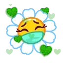 😷-Daisy Romashka, Telegram Sticker