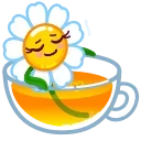 ☕️-Daisy Romashka, Telegram Sticker