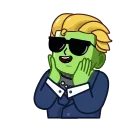 😌-Danchoicoin, Telegram Sticker