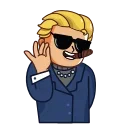 😎-Danchoicoin, Telegram Sticker