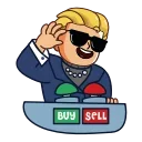 🤑-Danchoicoin, Telegram Sticker