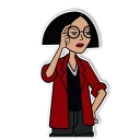 🤓-Daria and Jane, Telegram Sticker