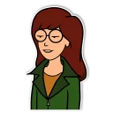 🌚-Daria and Jane, Telegram Sticker