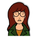 😨-Daria and Jane, Telegram Sticker