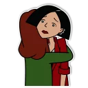 🤗-Daria and Jane, Telegram Sticker