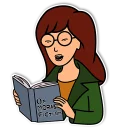 😂-Daria and Jane, Telegram Sticker