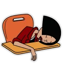 😴-Daria and Jane, Telegram Sticker