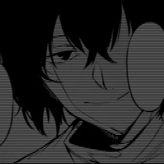 ♠️-Dazai Osamu by @wh_i_am, Telegram Sticker