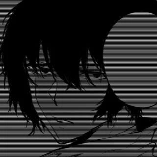 ♠️-Dazai Osamu by @wh_i_am, Telegram Sticker