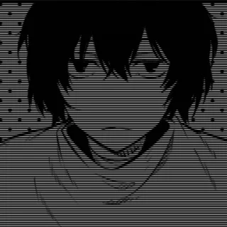 ♠️-Dazai Osamu by @wh_i_am, Telegram Sticker