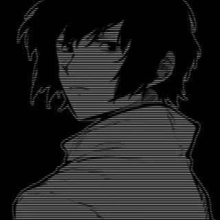 ♠️-Dazai Osamu by @wh_i_am, Telegram Sticker
