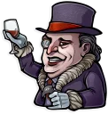 🍷-DC, Telegram Sticker