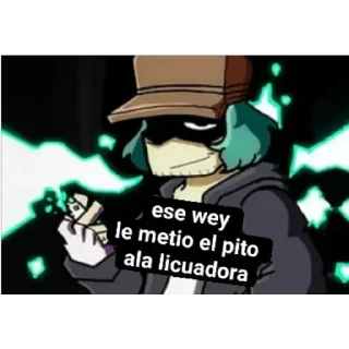 😏-Lo que sea n°5, Telegram Sticker