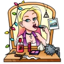 💄-Demons Day, Telegram Sticker