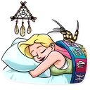 😴-Demons Day, Telegram Sticker