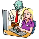 😑-Demons Day, Telegram Sticker