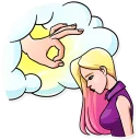 😔-Demons Day, Telegram Sticker