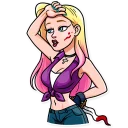 😤-Demons Day, Telegram Sticker