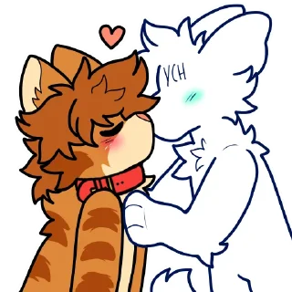 😽-Denni (@DenniStickers), Telegram Sticker