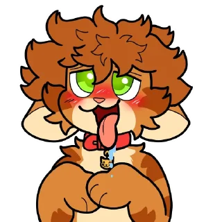 🤤-Denni (@DenniStickers), Telegram Sticker