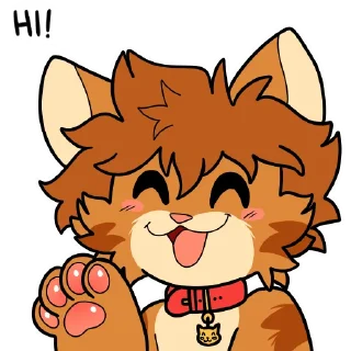 👋-Denni (@DenniStickers), Telegram Sticker
