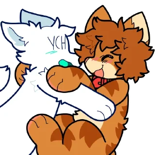 😻-Denni (@DenniStickers), Telegram Sticker
