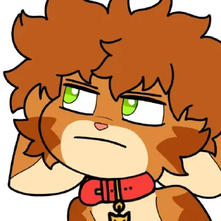 🤨-Denni (@DenniStickers), Telegram Sticker
