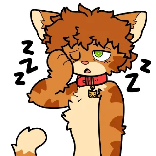 😴-Denni (@DenniStickers), Telegram Sticker