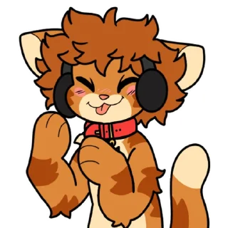 🎧-Denni (@DenniStickers), Telegram Sticker